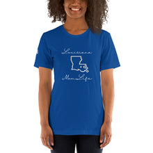 Load image into Gallery viewer, Louisiana Mom Life Short-Sleeve Unisex T-Shirt
