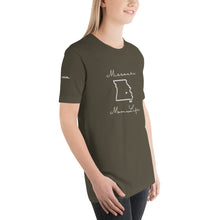 Load image into Gallery viewer, Missouri Mom Life Short-Sleeve Unisex T-Shirt
