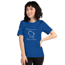 Load image into Gallery viewer, Wisconsin Mom Life Short-Sleeve Unisex T-Shirt
