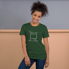 Load image into Gallery viewer, Wyoming Mom Life Short-Sleeve Unisex T-Shirt
