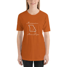 Load image into Gallery viewer, Missouri Mom Life Short-Sleeve Unisex T-Shirt
