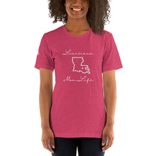 Load image into Gallery viewer, Louisiana Mom Life Short-Sleeve Unisex T-Shirt
