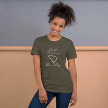 Load image into Gallery viewer, South Carolina Mom Life Short-Sleeve Unisex T-Shirt
