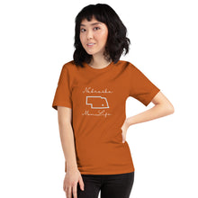 Load image into Gallery viewer, Nebraska Mom Life Short-Sleeve Unisex T-Shirt
