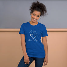 Load image into Gallery viewer, South Carolina Mom Life Short-Sleeve Unisex T-Shirt
