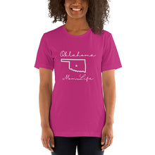 Load image into Gallery viewer, Oklahoma Mom Life Short-Sleeve Unisex T-Shirt
