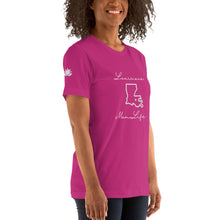 Load image into Gallery viewer, Louisiana Mom Life Short-Sleeve Unisex T-Shirt
