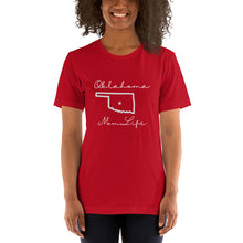 Load image into Gallery viewer, Oklahoma Mom Life Short-Sleeve Unisex T-Shirt
