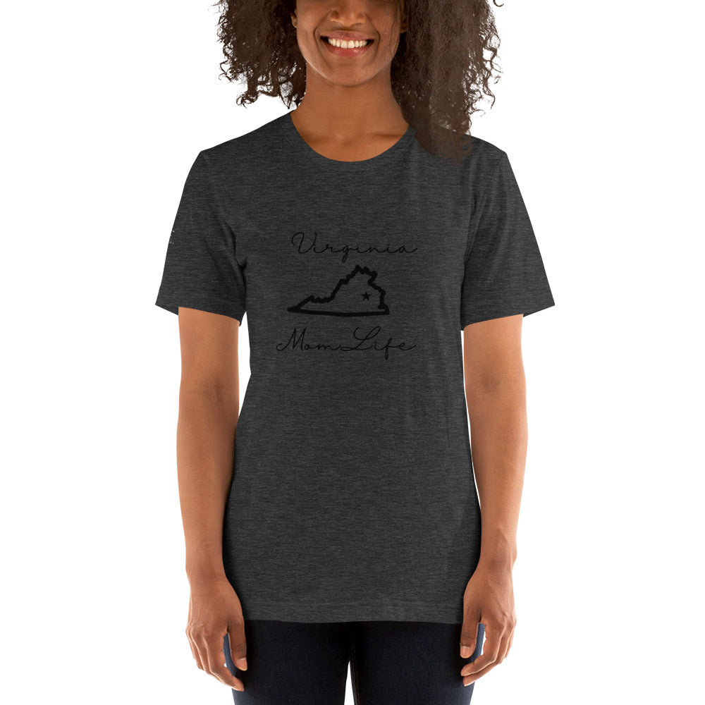 Virginia Mom Life Short-Sleeve Unisex T-Shirt