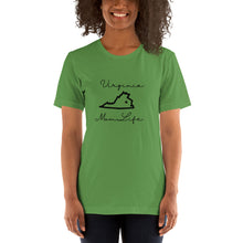 Load image into Gallery viewer, Virginia Mom Life Short-Sleeve Unisex T-Shirt
