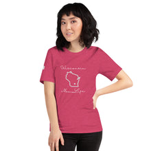 Load image into Gallery viewer, Wisconsin Mom Life Short-Sleeve Unisex T-Shirt
