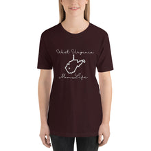 Load image into Gallery viewer, West Virginia Mom Life Short-Sleeve Unisex T-Shirt
