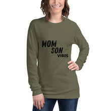 Load image into Gallery viewer, Mom Son Vibes Long Sleeve Tee
