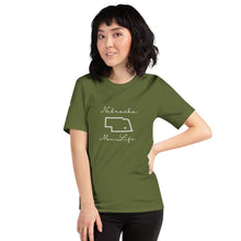 Load image into Gallery viewer, Nebraska Mom Life Short-Sleeve Unisex T-Shirt
