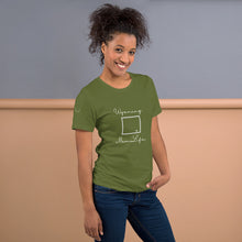 Load image into Gallery viewer, Wyoming Mom Life Short-Sleeve Unisex T-Shirt
