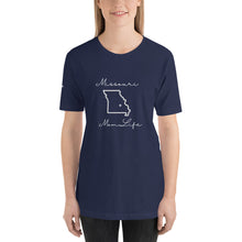 Load image into Gallery viewer, Missouri Mom Life Short-Sleeve Unisex T-Shirt
