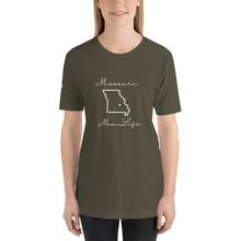 Load image into Gallery viewer, Missouri Mom Life Short-Sleeve Unisex T-Shirt
