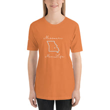 Load image into Gallery viewer, Missouri Mom Life Short-Sleeve Unisex T-Shirt
