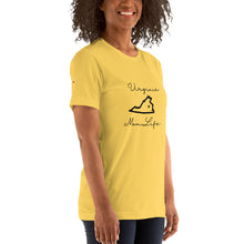 Load image into Gallery viewer, Virginia Mom Life Short-Sleeve Unisex T-Shirt
