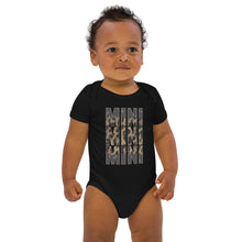 Load image into Gallery viewer, Matching Mini Girls Organic cotton baby bodysuit
