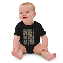 Load image into Gallery viewer, Matching Mini Girls Organic cotton baby bodysuit
