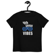 Load image into Gallery viewer, 4th Grade Vibes Organic cotton kids t-shirt
