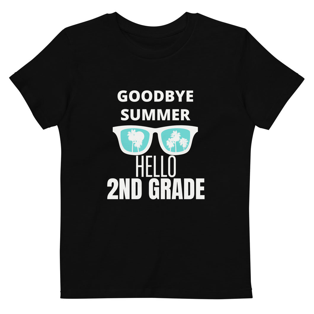 HELLO 2ND GRADE Organic cotton kids t-shirt