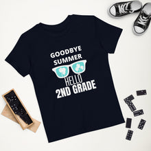 Load image into Gallery viewer, HELLO 2ND GRADE Organic cotton kids t-shirt
