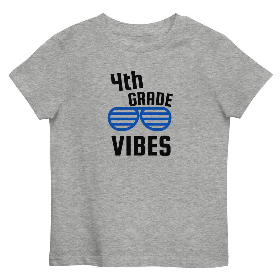 4th Grade Vibes Organic cotton kids t-shirt