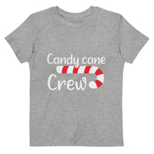 Load image into Gallery viewer, Candy Cane Crew Organic Cotton Kids Tee
