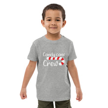 Load image into Gallery viewer, Candy Cane Crew Organic Cotton Kids Tee
