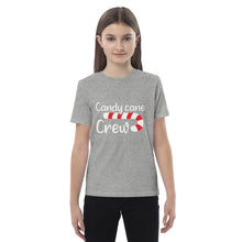 Load image into Gallery viewer, Candy Cane Crew Organic Cotton Kids Tee
