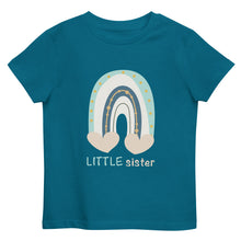 Load image into Gallery viewer, Little Sis Organic Matching cotton kids t-shirt
