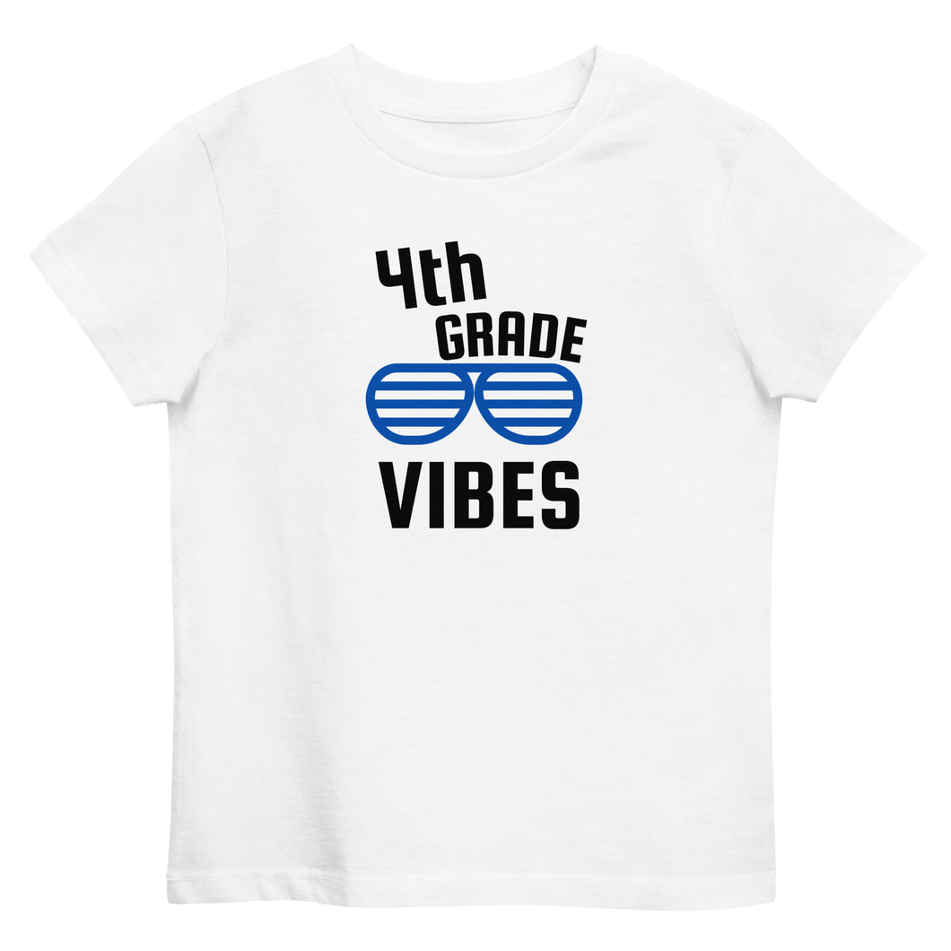 4th Grade Vibes Organic cotton kids t-shirt