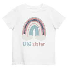 Load image into Gallery viewer, Big Sister Organic Matching cotton kids Tee’s
