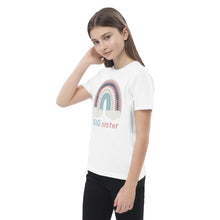 Load image into Gallery viewer, Big Sister Organic Matching cotton kids Tee’s
