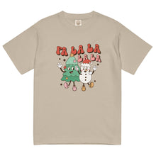 Load image into Gallery viewer, Fa La La La Organic cotton t-shirt
