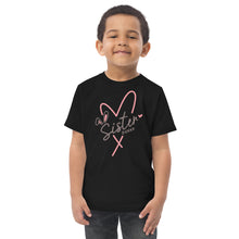 Load image into Gallery viewer, Sister Bunny Toddler jersey t-shirt
