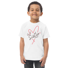 Load image into Gallery viewer, Sister Bunny Toddler jersey t-shirt
