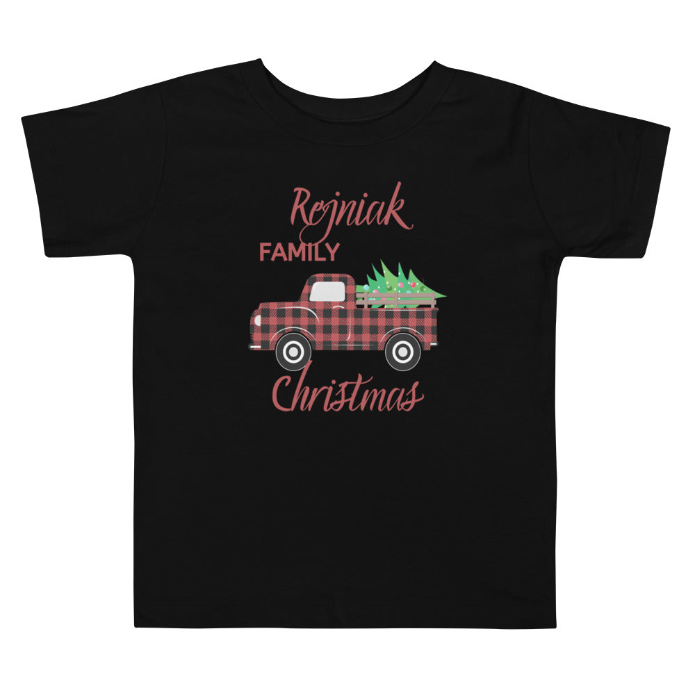 Family Holiday Toddler Short Sleeve Tee