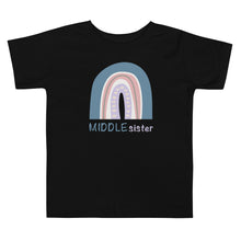 Load image into Gallery viewer, Middle Child Matching Toddler Short Sleeve Tee
