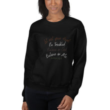 Load image into Gallery viewer, John 14:1  Sweatshirt
