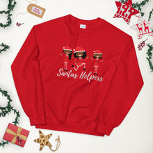 Load image into Gallery viewer, Santa&#39;s Helpers Sweatshirt
