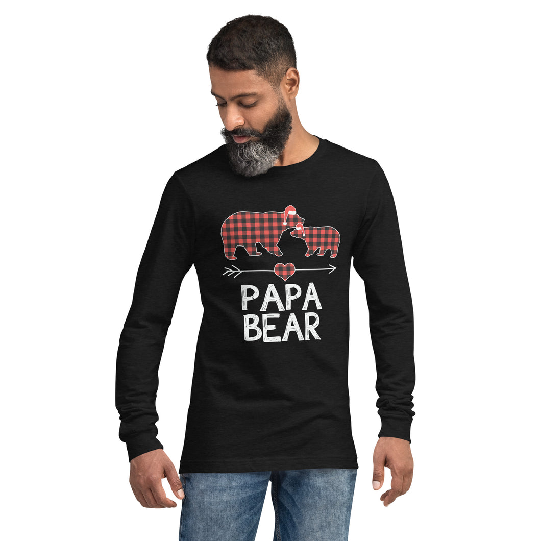 PaPa Bear Long Sleeve Holiday Tee