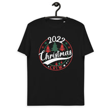 Load image into Gallery viewer, Matching Christmas Crew 2022 Unisex organic cotton t-shirt
