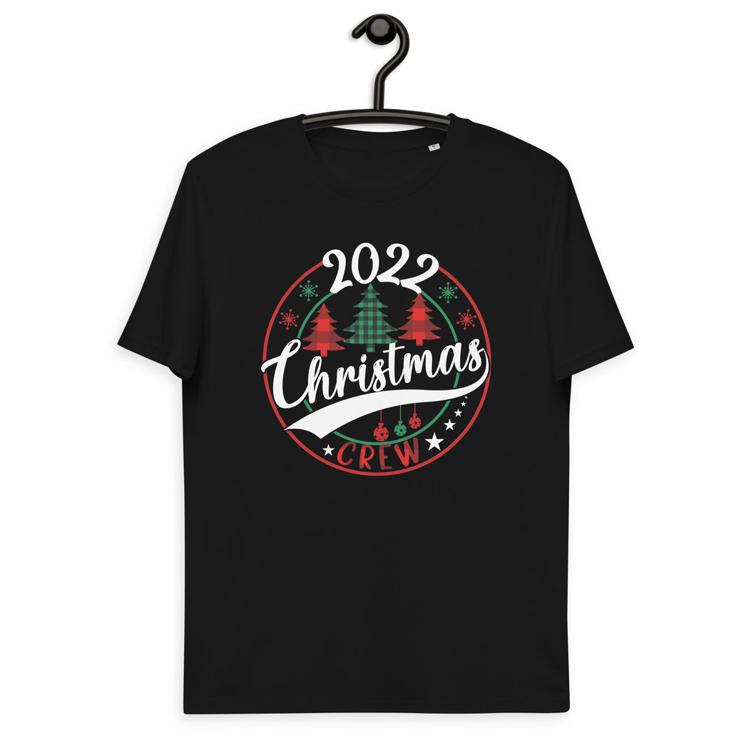 Matching Christmas Crew 2022 Unisex organic cotton t-shirt