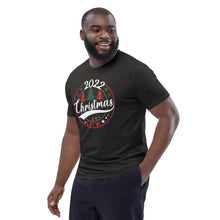 Load image into Gallery viewer, Matching Christmas Crew 2022 Unisex organic cotton t-shirt
