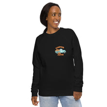 Load image into Gallery viewer, Pumpkin Patch organic raglan sweatshirt
