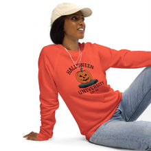 Load image into Gallery viewer, Halloween University organic raglan sweatshirt
