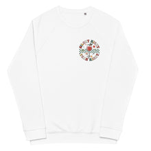 Load image into Gallery viewer, Silent Night organic raglan sweatshirt
